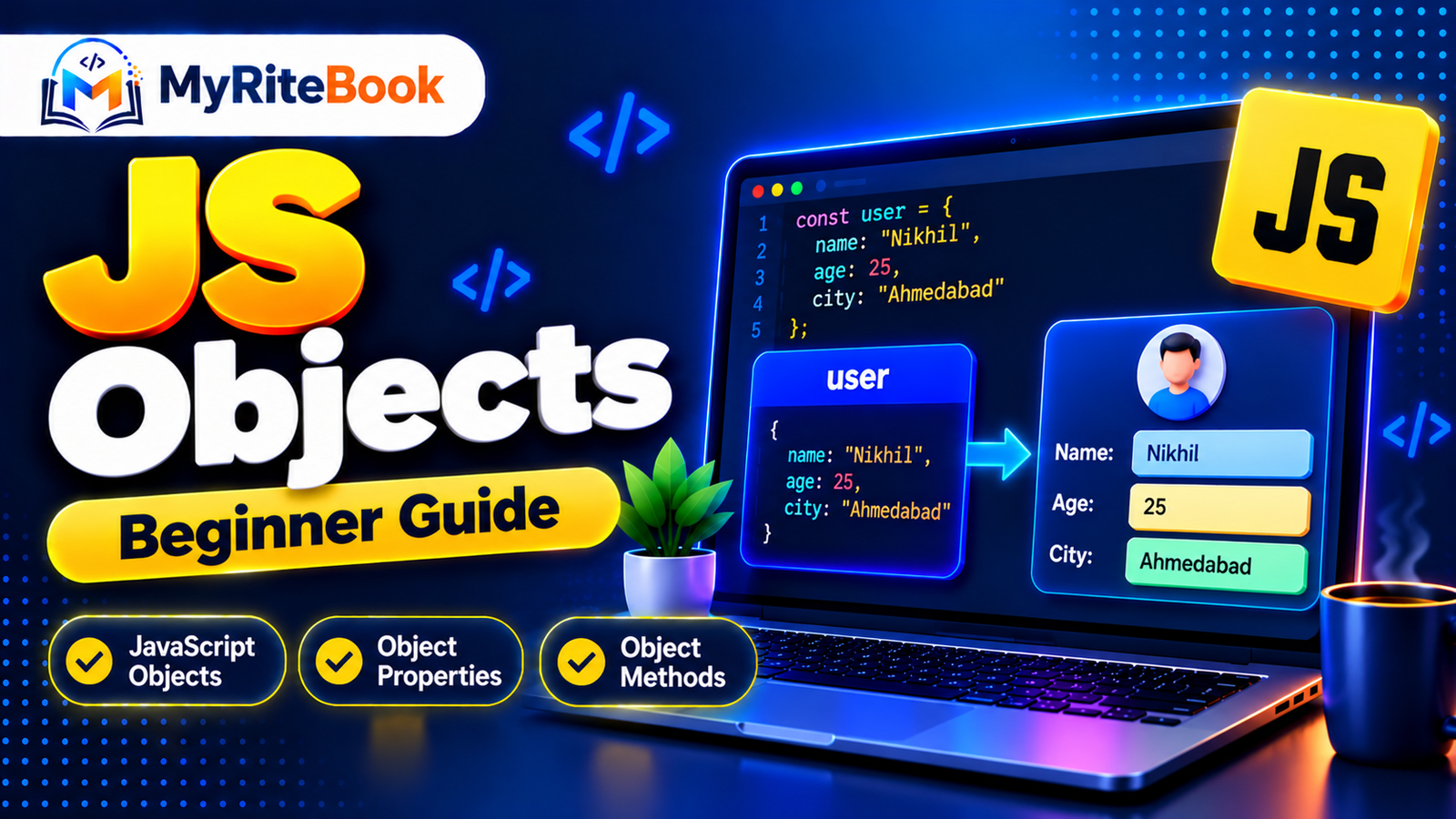 JS Objects with Real Examples: Beginner Guide