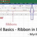 Excel Basics Ribbon in Excel