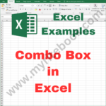 Excel Example – Combo Box in Excel VBA