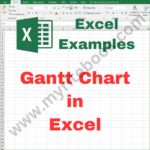 Excel Example – Gantt Chart in Excel