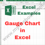 Excel Example – Gauge Chart in Excel
