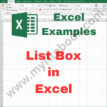 Excel Example – List Box in Excel VBA