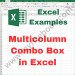 Excel Example – Multicolumn Combo Box in Excel VBA