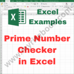 Excel Example – Prime Number Checker in Excel VBA