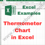 Excel Example – Thermometer Chart in Excel