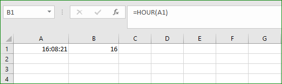 Hour Function