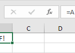 REF ERROR RESULT