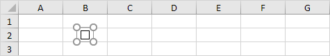 Checkbox in Excel