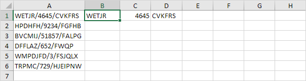 Flash Fill Example