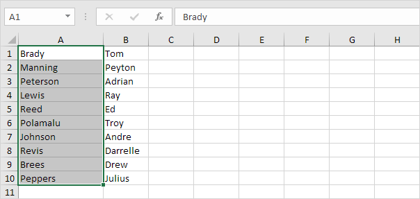 Split Full Names