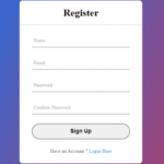 Create a Pure CSS Sign-Up or Registration Form Using HTML