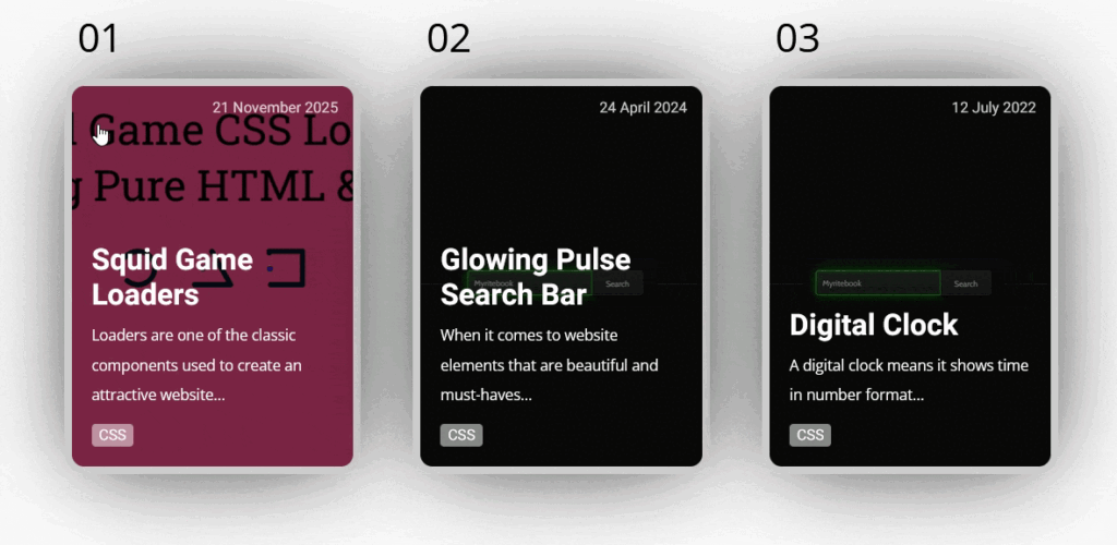 Responsive Blog Card Grid Using Pure HTML and CSS