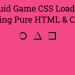 Squid Game CSS Loaders Using Pure HTML & CSS